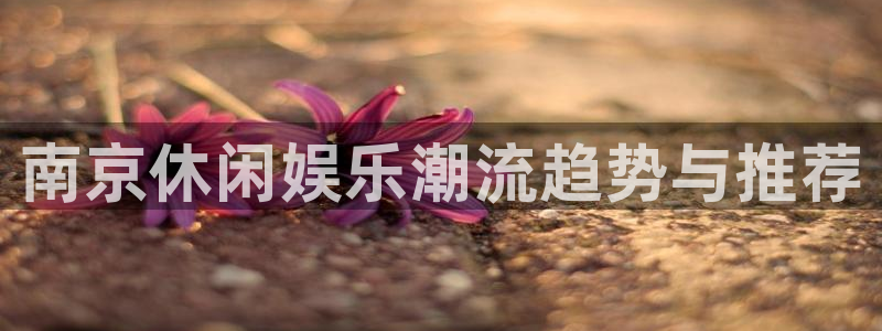 恒盛娱乐体育论坛：南京休闲娱乐潮流趋势与推荐